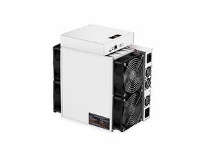 A state-of-the-art mining rig in a hosted facility, driving efficiency for various cryptocurrencies